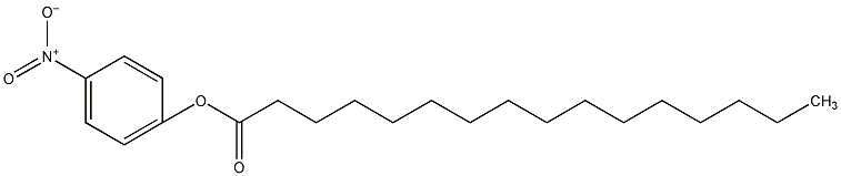 4-硝基苯基棕榈酸酯结构式