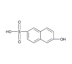 2-萘酚-6-磺酸结构式