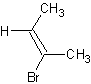 (E)-2-溴-2-丁烯结构式