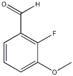 2-氟-3-甲氧基苯甲醛结构式