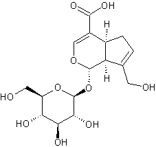 京尼平甙酸结构式