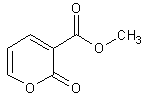 3-甲酯-2-吡喃酮结构式