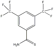 3,5-双(三氟甲基)硫代苯甲酰胺结构式