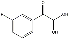 3-氟苯基乙二醛水合物结构式