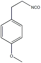 异氰酸4-甲氧基苯乙酯结构式