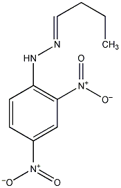 丁醛2,4-二硝基苯肼结构式