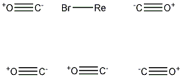 五羰基溴铼(I)结构式