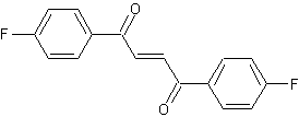 反-1,2-双(4-氟苄氧基)乙烯结构式