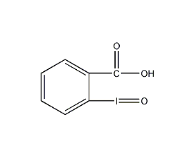 2-亚碘酰基苯甲酸结构式