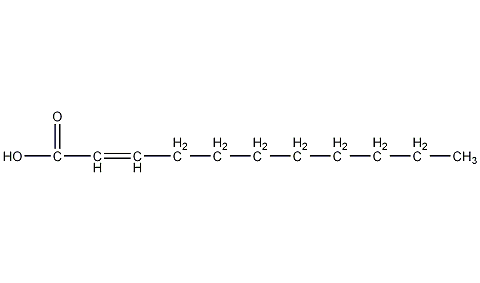 10-十一烯酸结构式