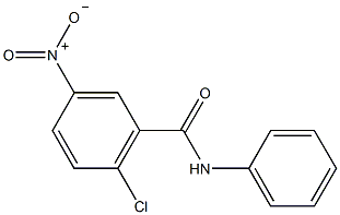 2-氯-5-硝基苯甲酰替苯胺结构式