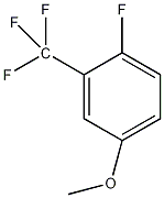 2-氟-5-甲氧基三氟甲苯结构式