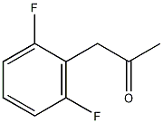 2,6-双氟苯基丙酮结构式