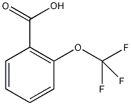 2-(三氟甲氧基)苯甲酸结构式