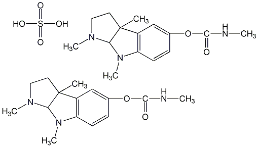 硫酸毒扁豆盐结构式
