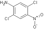 2,5-二氯-4-硝基苯胺结构式