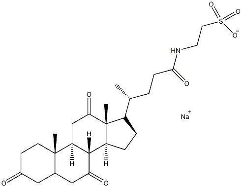 2-(3,7,12,24-tetraoxo-5beta-cholan-24-yl)amino-1-ethanesulfonic acid sodium salt