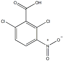2,6-二氯-3-硝基苯甲酸结构式