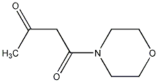N-乙酰丙酮吗啉结构式