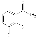 2,3-二氯苯甲酰胺结构式