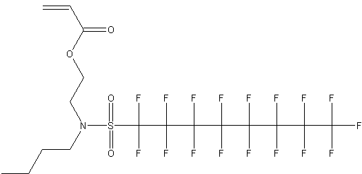 2-(N-Butylperfluorooctanesulfonamido)ethyl acrylate