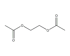 1,2-乙二醇二乙酸酯结构式