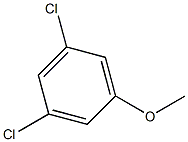 3,5-二氯苯甲醚结构式
