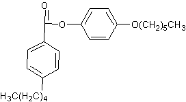 4-n-Pentylbenzoic Acid 4'-n-Hexyloxyphenyl Ester
