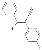 E-α-(4-Fluorophenyl)cinnamonitrile