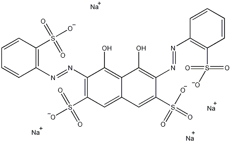 偶氮磺III四钠结构式