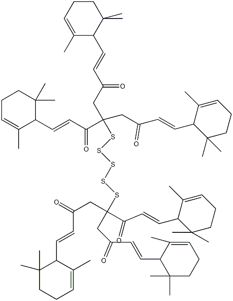 叔壬基聚硫化物结构式