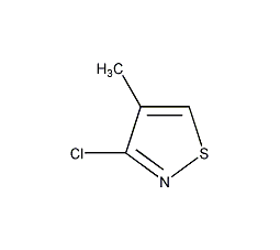3-氯-4-甲基异噻唑结构式