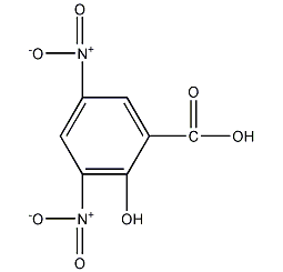 3,5-二硝基水杨酸结构式