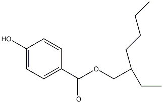 对羟基苯甲酸-2-乙基己酯结构式