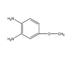 4-甲氧基邻苯二胺结构式