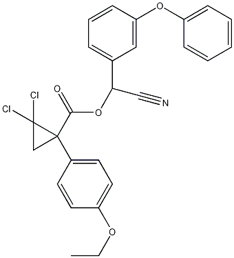 乙氰菊酯结构式