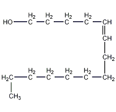 (Z)-5-十四碳烯-1-醇结构式