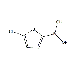 5-氯-2-噻吩硼酸结构式