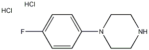 1-(4-氟苯基)哌嗪二盐酸盐结构式