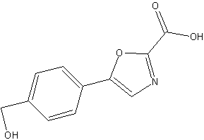 5-(4-甲氧苯基)异噻唑-3-羧酸结构式