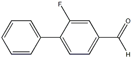 2-氟联苯基-4-甲醛结构式