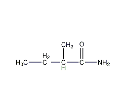 2-甲基丁酰胺结构式