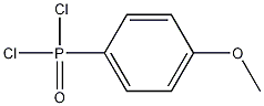4-甲氧苯基磷酸二氯结构式