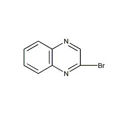 2-溴喹喔啉结构式