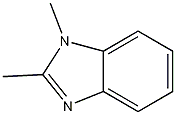 1,2-二甲基苯并咪唑结构式