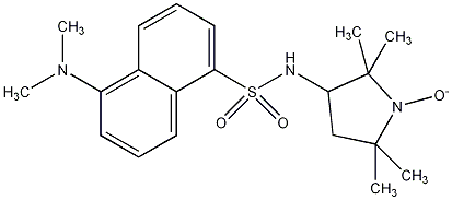 二甲基氨基-1-萘磺酰胺结构式