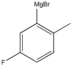 5-氟-2-甲基苯基溴化镁结构式