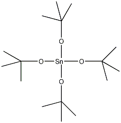 叔丁氧基锡(IV)结构式
