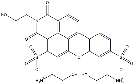 苯并氧杂蒽黄结构式