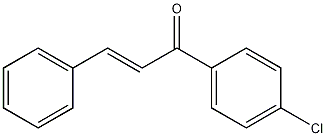 4'-氯查耳酮结构式